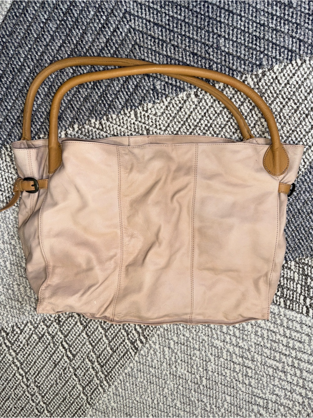 NWOT - We the Free — Reina Leather Hobo Tote in Vachetta - Picture 10 of 11